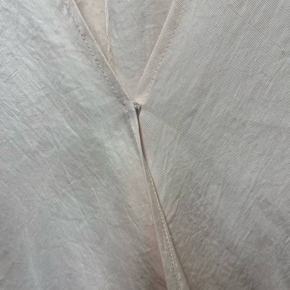 Vince Elegant Cream Wrap Blouse - Picture 5 of 14